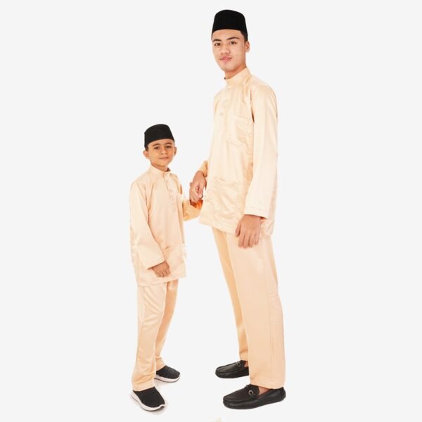 Baju Melayu Traditional BTC-1001 (Cream)