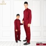 Baju Melayu Traditional AMK-40006 (Rose)