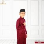 Baju Melayu Kids Traditional AMK-40006 (Rose)