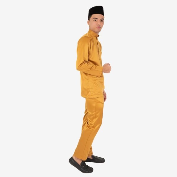 Baju Melayu Modern AMK-40007 (Gold)