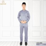Baju Melayu Traditional AMK-40006 (Grey)