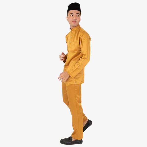 Baju Melayu Modern AMK-40007 (Gold)