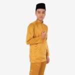 Baju Melayu Modern AMK-40007 (Gold)