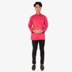 Kurta Slim Fit AMK-40007-KTS (Pink)