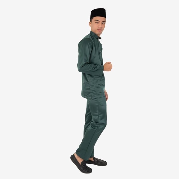 Baju Melayu Modern AMK-40007 (Emerald Green)