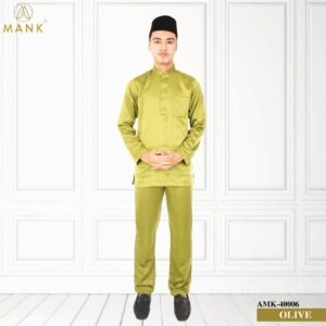 Baju Melayu Traditional AMK-40006 (Green)