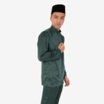 Baju Melayu Modern AMK-40007 (Emerald Green)