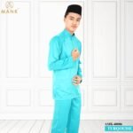 Baju Melayu Traditional AMK-40006 (Light Blue)