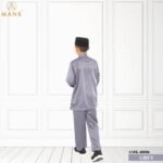 Baju Melayu Kids Traditional AMK-40006 (Grey)