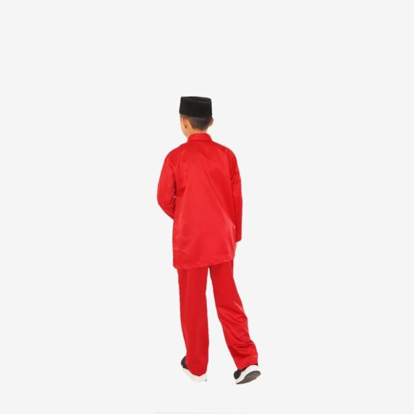 Baju Melayu Kids Traditional BTC-1001 (Red)