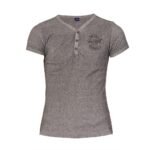 Men's Inner Wear V-Neck 3 Button T-Shirt With Embroidered AMK-011