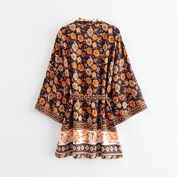 Abigail Kimono Raven (Black)