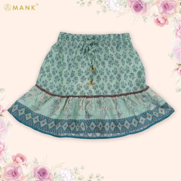 Abigail Littles Skirt in Opal (Blue)