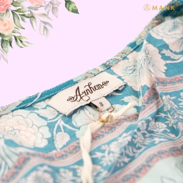 Abigail Blouse in Opal (Blue)