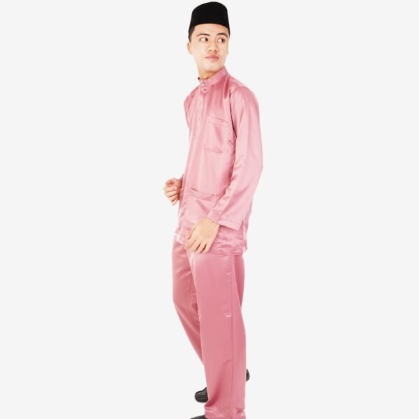 Baju Melayu Traditional BTC-1001 (Pink Belacan)
